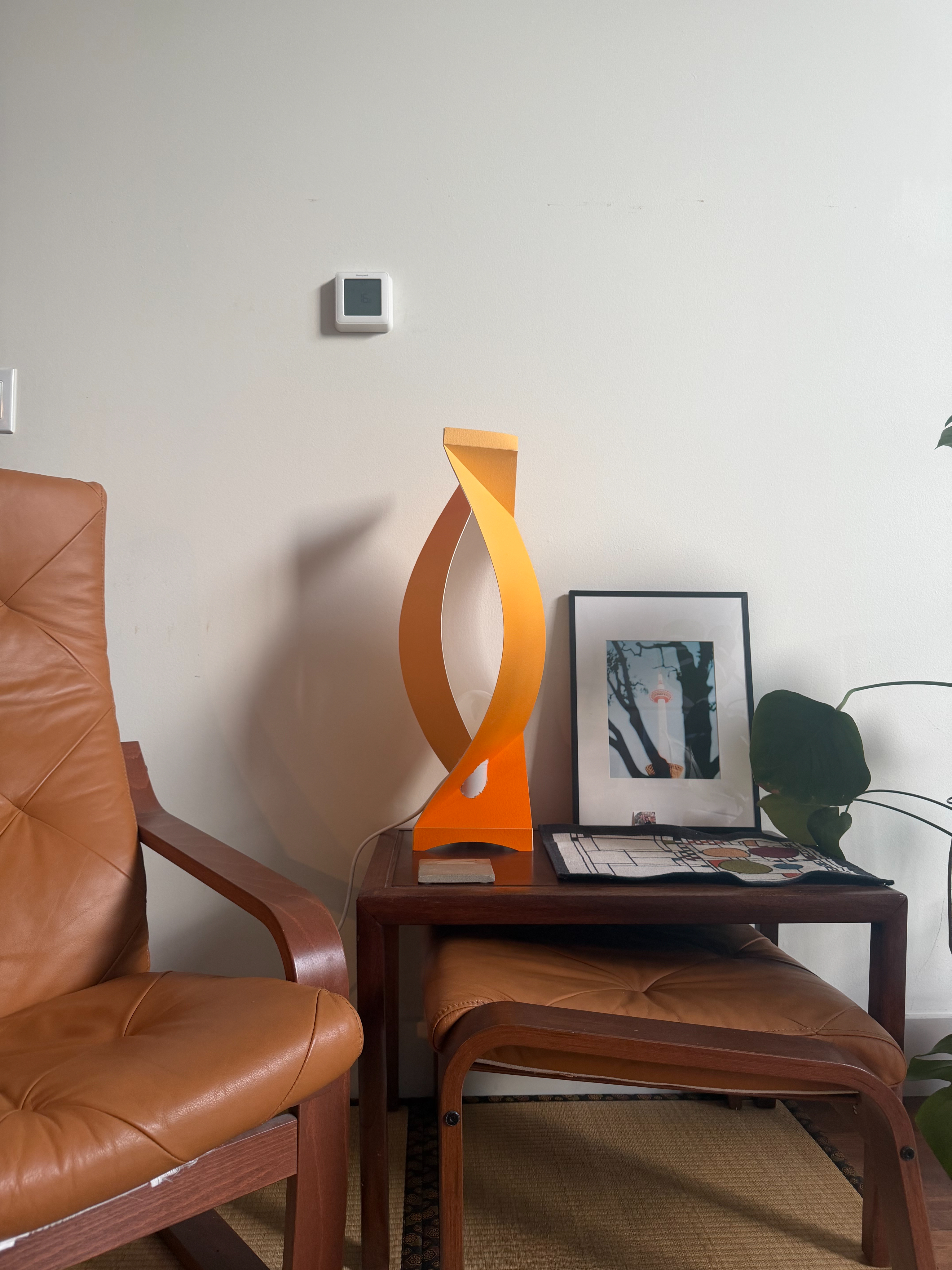 backyard of modernist home